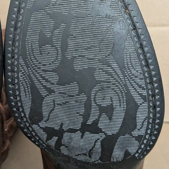 Ariat 10001015 (15702) Heritage R Toe Western Women's  Cowboy Boots Size 9B . - Picture 13 of 14